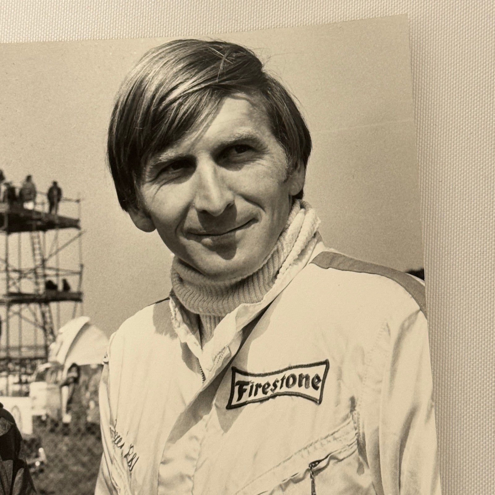 Vintage Racing Photo 1971 Thruxton F2 Race Derek Bell Peter Gethin Motorsport