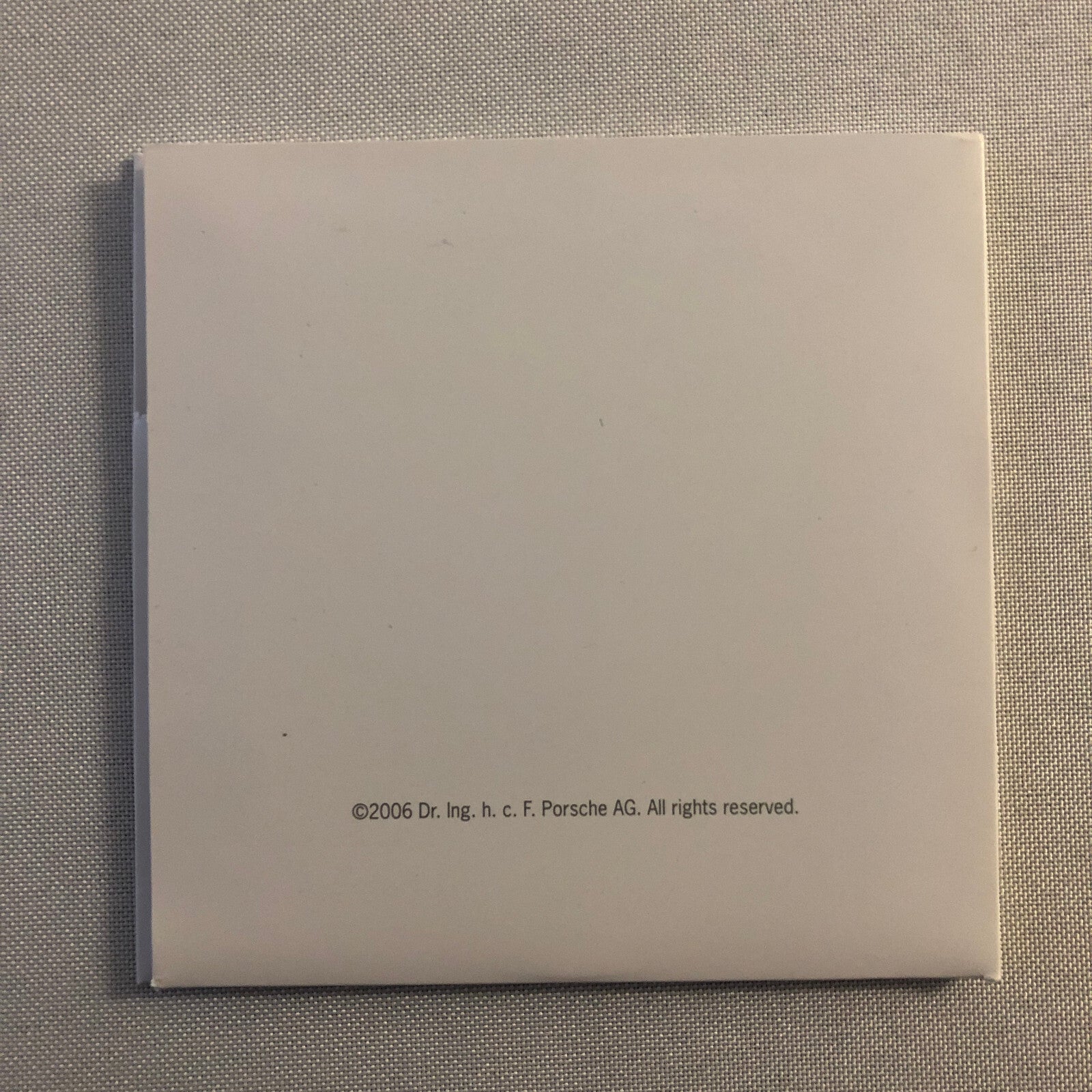 2008 Porsche Press Kit Photo CD Porsche Cayenne S Turbo