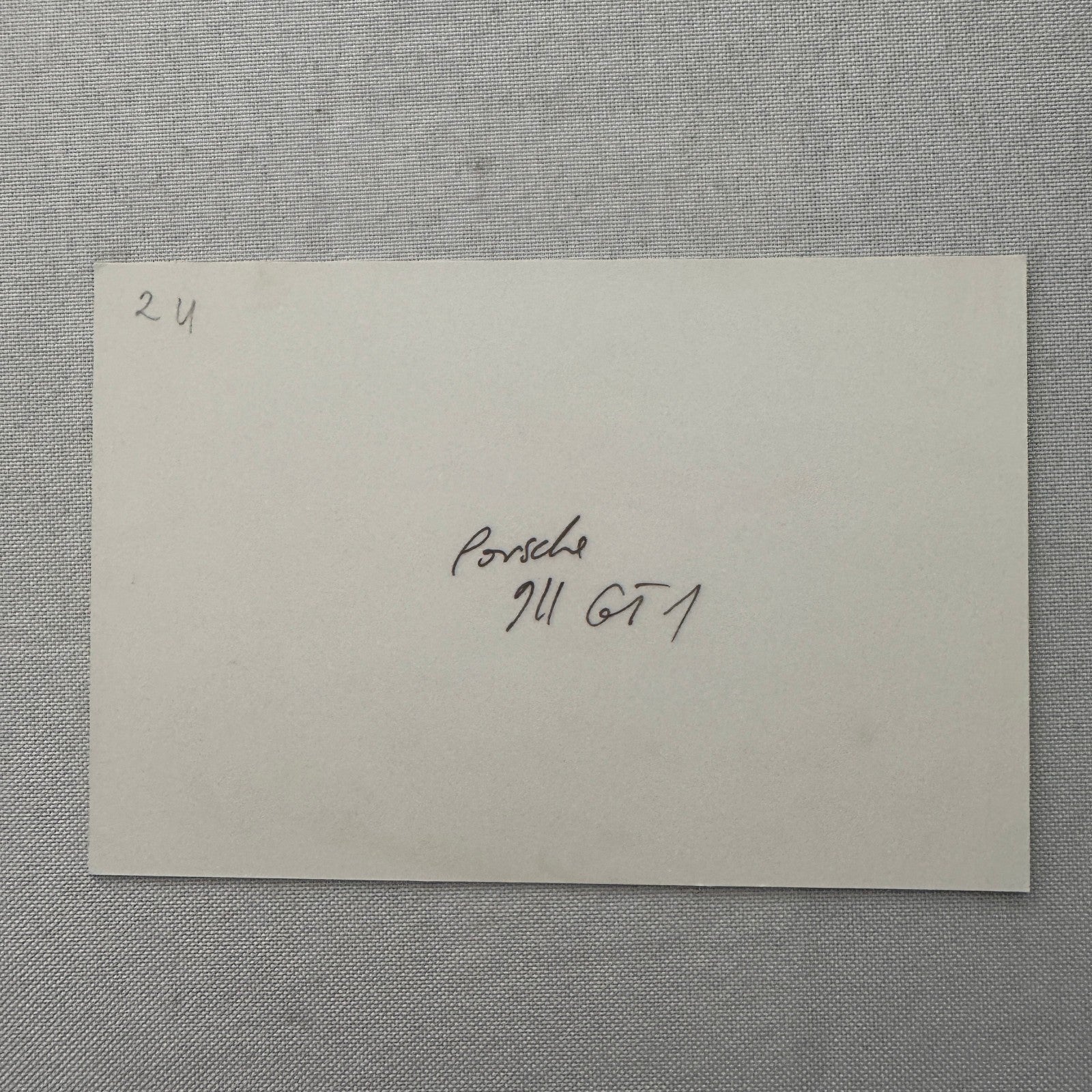 Porsche 911 GT1 Racing Car Photo Photograph Print Porsche 911 GT 1