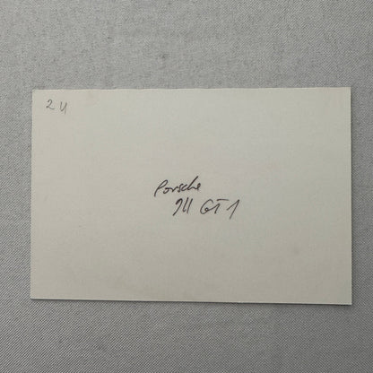 Porsche 911 GT1 Racing Car Photo Photograph Print Porsche 911 GT 1