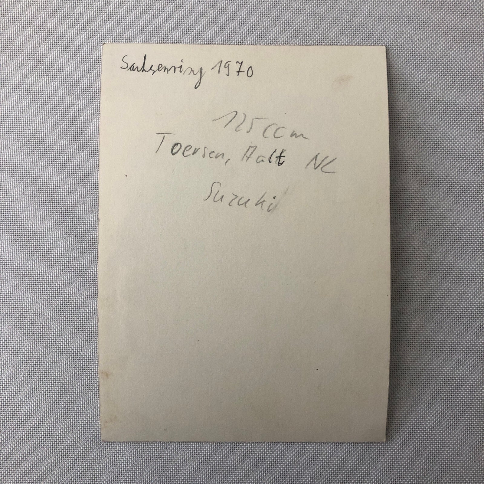 Vintage Motorcycle Racing Photo photograph Rider Suzuki Bike