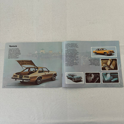 1976 Pontiac Sales Brochure Catalog Sunbird Ventura Astre Vintage Advertising