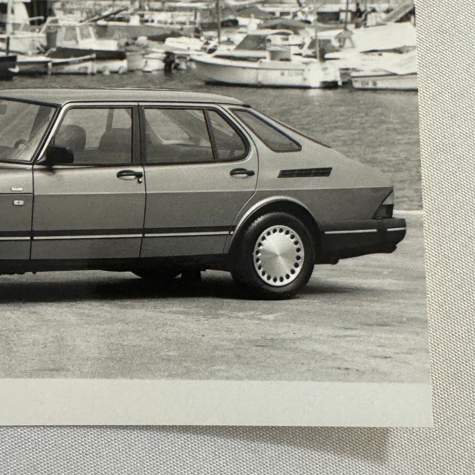 1989 Saab 900i 5 Door Car Automobile Factory Press Photo Photograph Saab 900 i