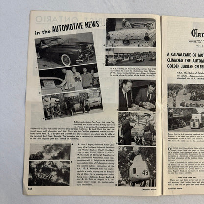 1955 Canadian Motorist Magazine General Motors Parade of Progress Futureliner +