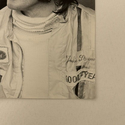 Vintage Racing Photo 1971 German Grand Prix Race Jackie Stewart Motorsport