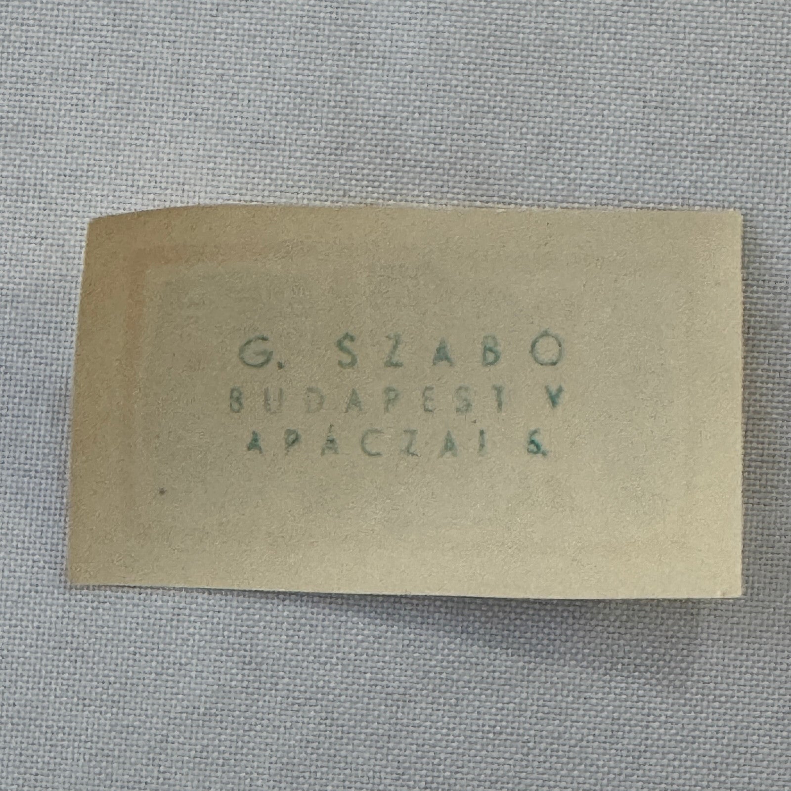 Vintage Hotel Travel Label Hotel Balkan Touriste Tirnovo Bulgaria
