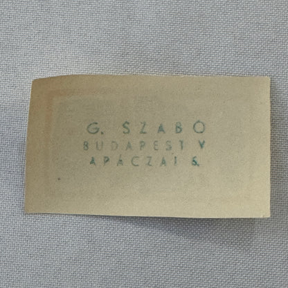 Vintage Hotel Travel Label Hotel Balkan Touriste Tirnovo Bulgaria