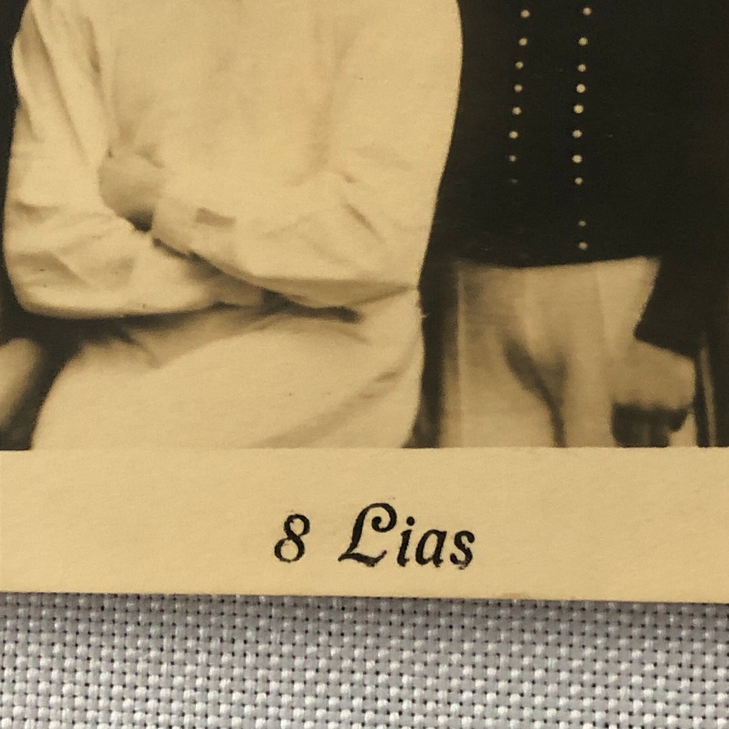 Circus Performer Act Family 8 Lias Real Photo Postcard Post Card RPPC