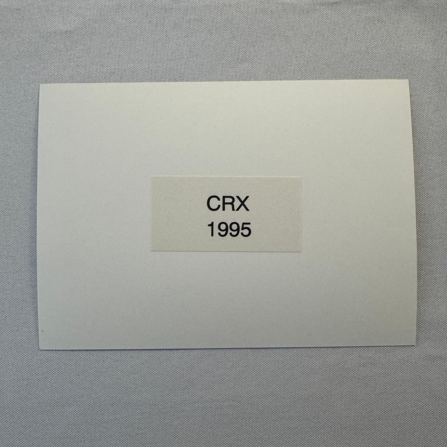 Vintage Honda CRX Factory Press Photograph Photo Honda Civic Del Sol