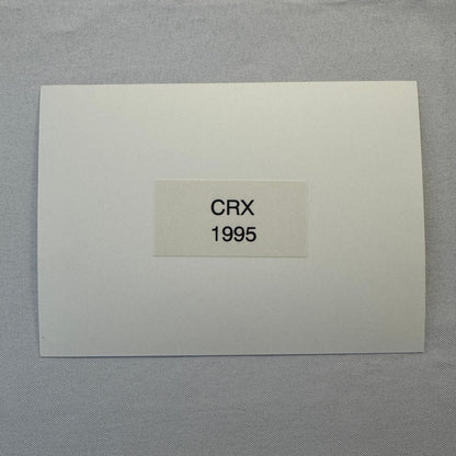 Vintage Honda CRX Factory Press Photograph Photo Honda Civic Del Sol