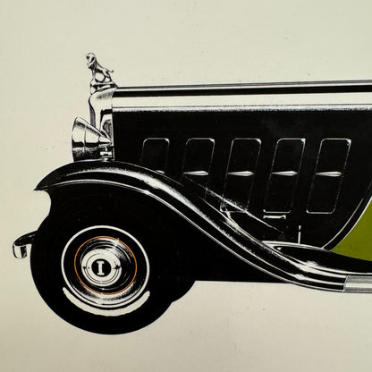 Graf & Stift Type MF6 Berline Car Automobile Illustration Art Drawing Hand Drawn