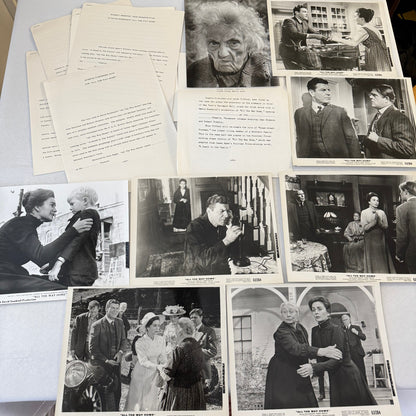 All The Way Home 1963 Movie Film Press Kit with Photo Press Release