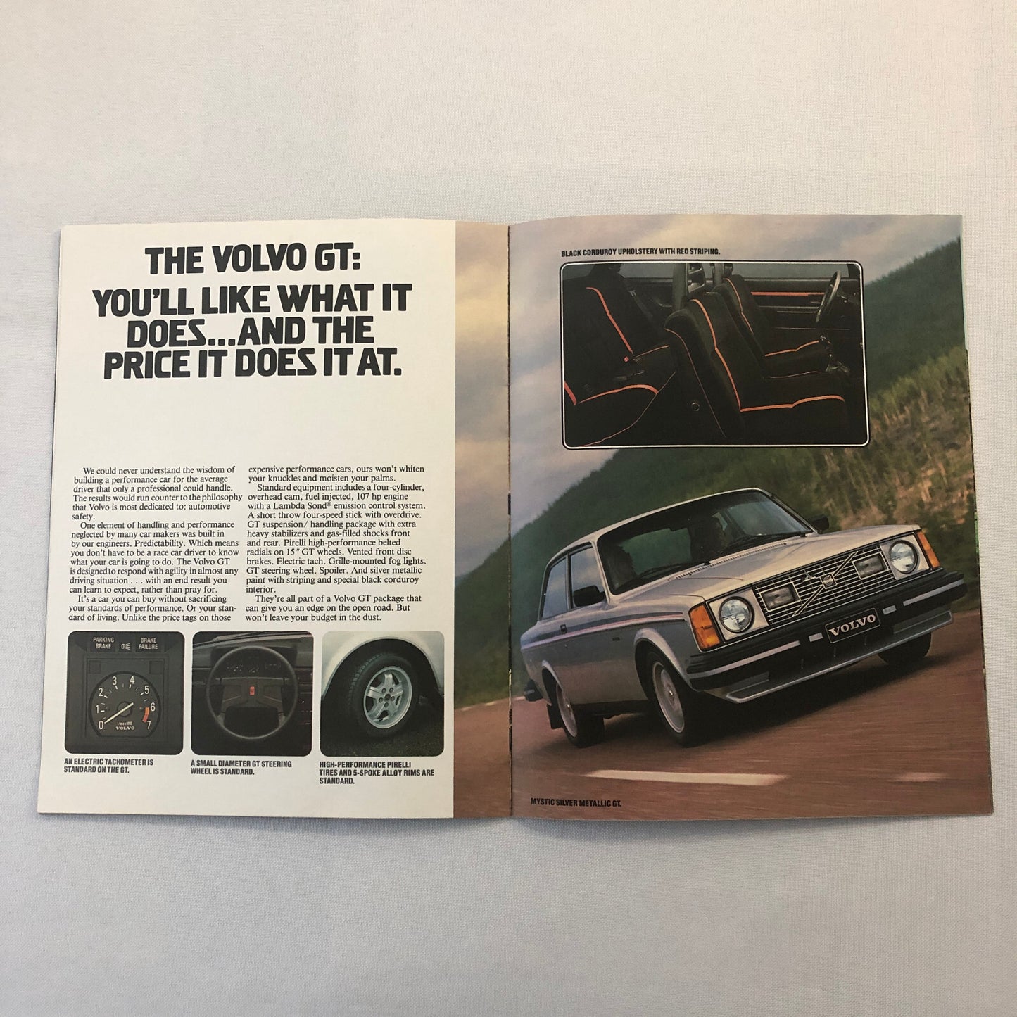 1980 Volvo Car Sales Brochure Catalog Bertone Coupe DL GLE Station Wagon GT
