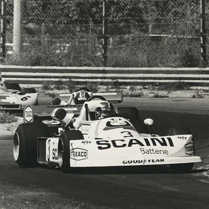 Vintage 1976 Formula 2 F2 Pergusa Grand Prix Racing Photo Photograph Cars