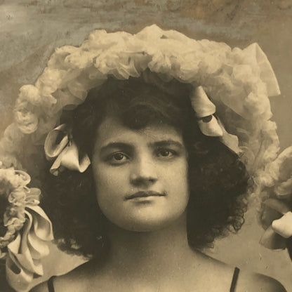 Circus Performer Real Photo Postcard Post Card RPPC Vintage