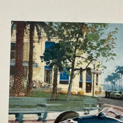 Stirling Moss Lotus Climax Richie Ginther Ferrari Racing Illustration Print