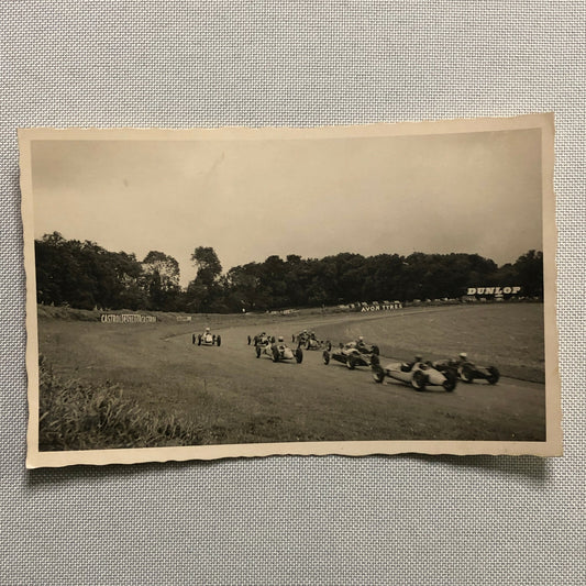 Vintage Grand Prix Racing Car Photo Photograph Print 