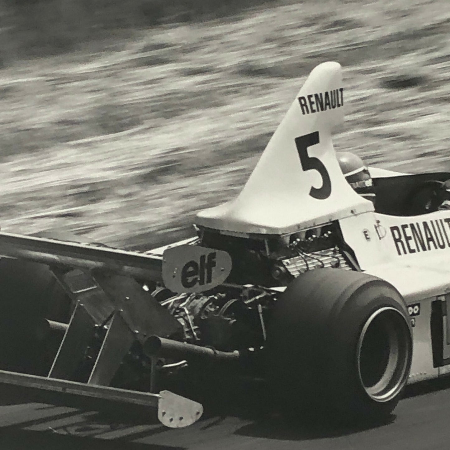 Vintage 1976 Formula 2 F2 Rome Grand Prix Racing Photo Photograph Jabouille