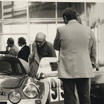 Vintage Renault Alpine Racing Car Photo Photograph Print Dr Seifert 