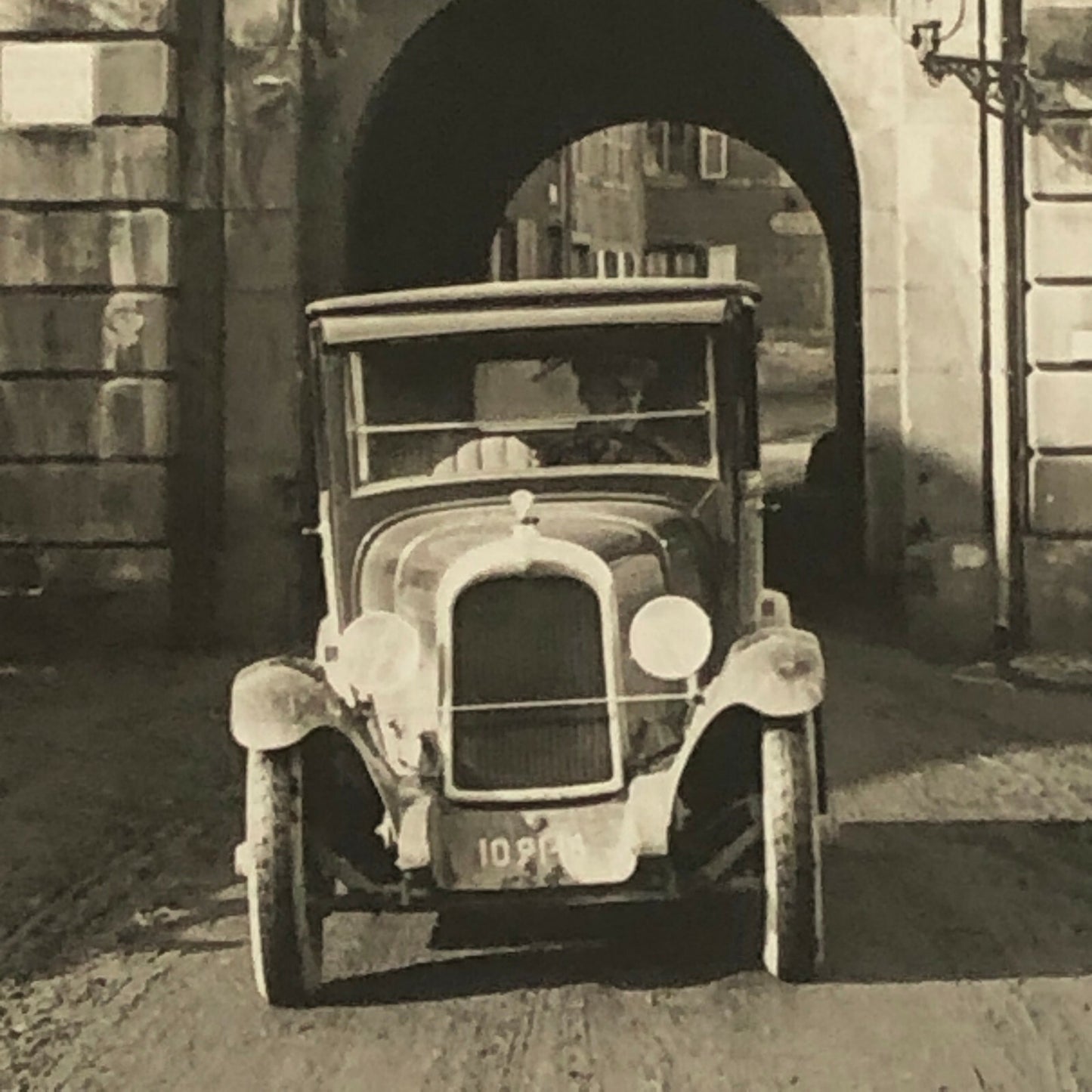 Antique Press Photo Photograph Agence Meurisse Paris Nice Rally ? Racing Car 