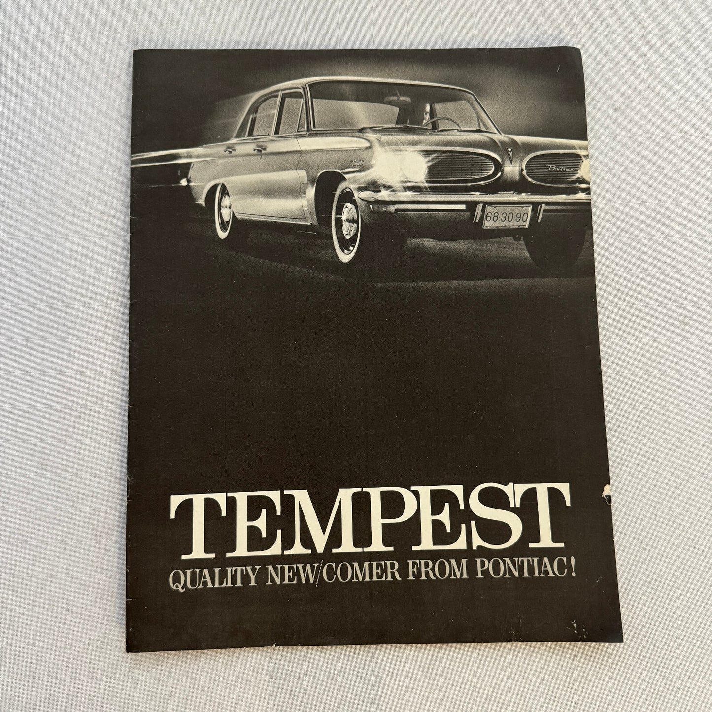 1960 Pontiac Tempest Car Sales Brochure Catalog Sedan Safari Station Wagon