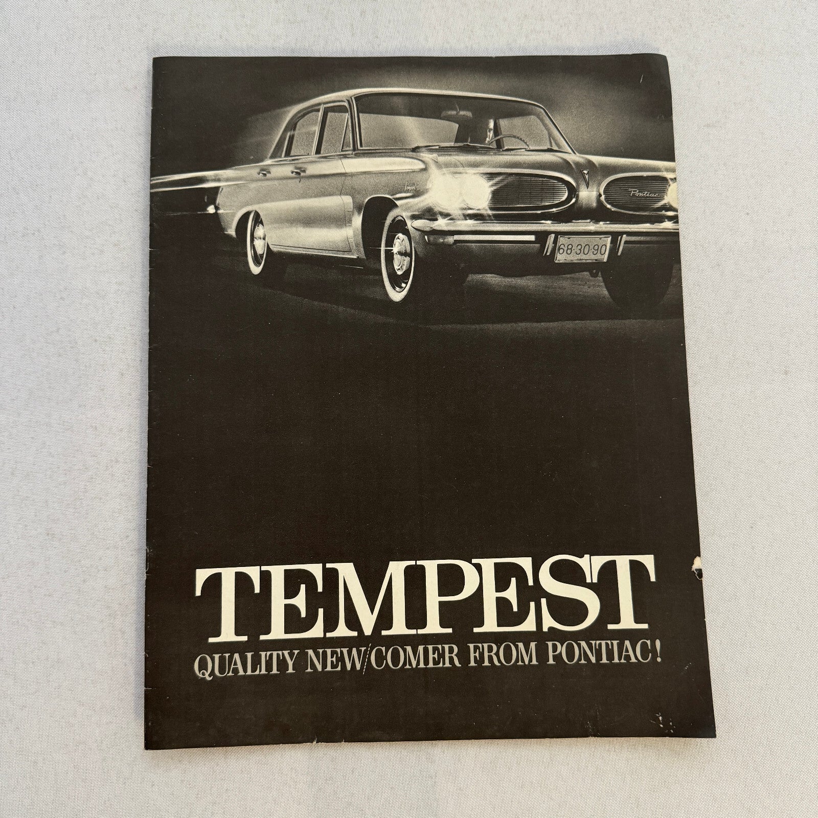 1960 Pontiac Tempest Car Sales Brochure Catalog Sedan Safari Station Wagon