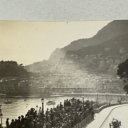 1933 Monaco Grand Prix Racing Photo Alfa Romeo Tazio Nuvolari Bugatti Modern