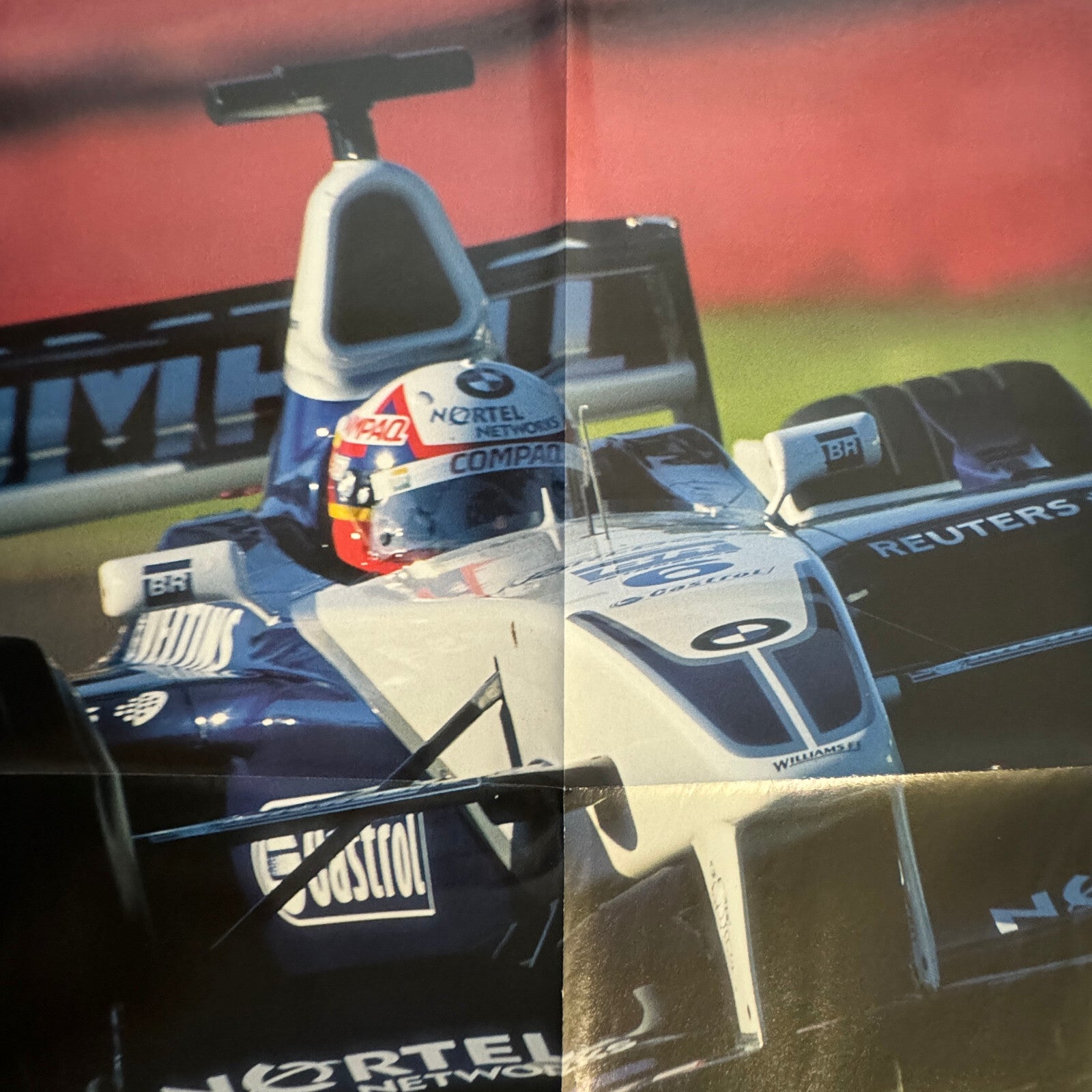 Juan Pablo Montoya BMW Williams FW23 F1 Racing Car Poster Formula One