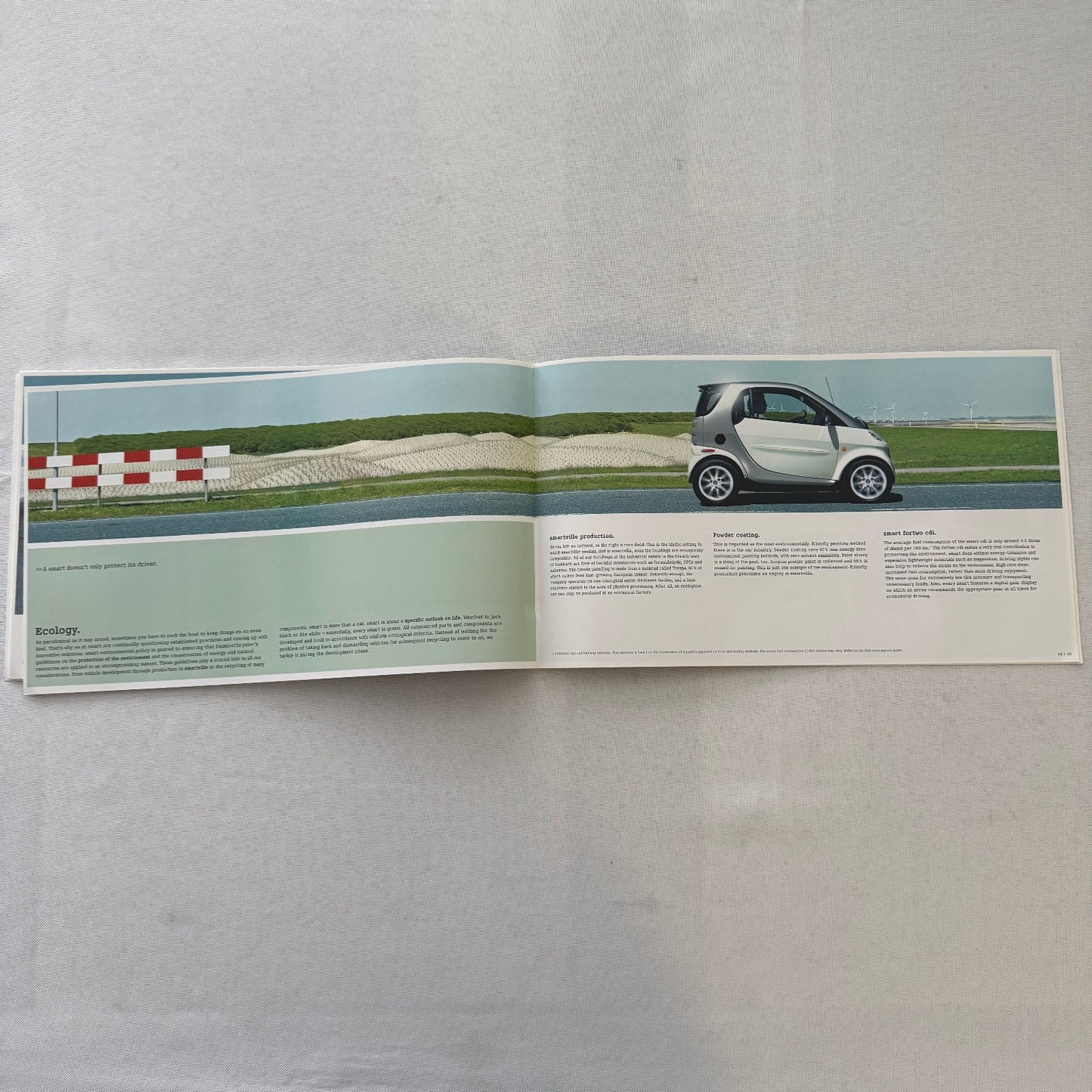2007 2008 Smart ForTwo Coupe and Cabriolet CDI Sales Brochure Catalog Car