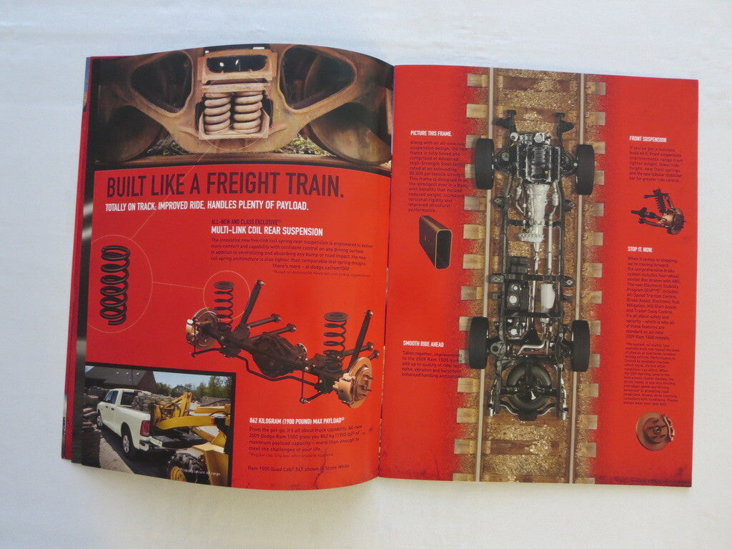 2009 Dodge Ram 1500 Pickup Sales Brochure Catalog