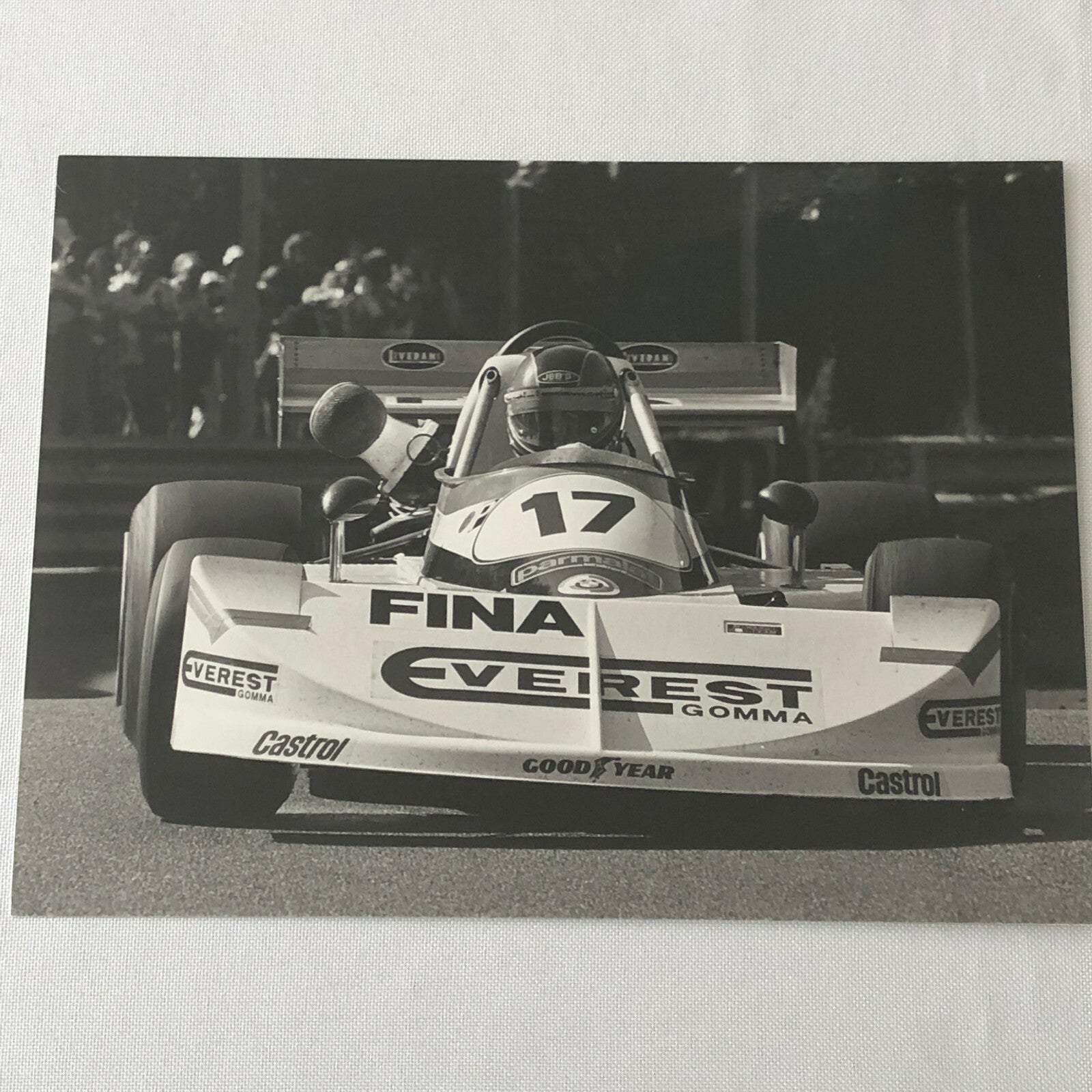Vintage 1976 Formula 2 F2 Pau Grand Prix Racing Photo Photograph March BMW #17