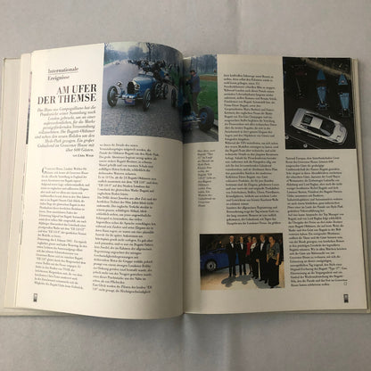 1993 Bugatti Car Book Magazine Journal German Text Vintage Cars +