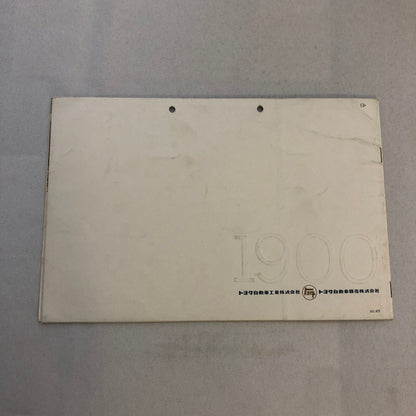 Vintage Toyota Toyopet Crown 1900 Deluxe Car Sales Brochure Catalog Japanese JDM