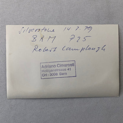 Vintage Racing Photo Photograph BRM Silverstone