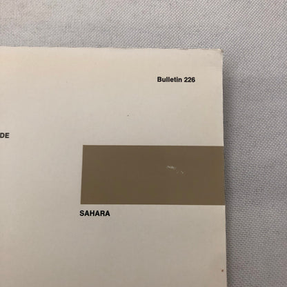 1967 BMW Car Dupont Paint Chip Color Sample Sheet SAHARA