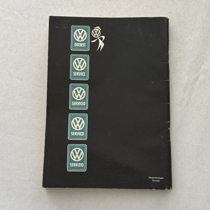 1960 Volkswagen Beetle Owners Manual Instruction Book Convertible Coupe GERMAN
