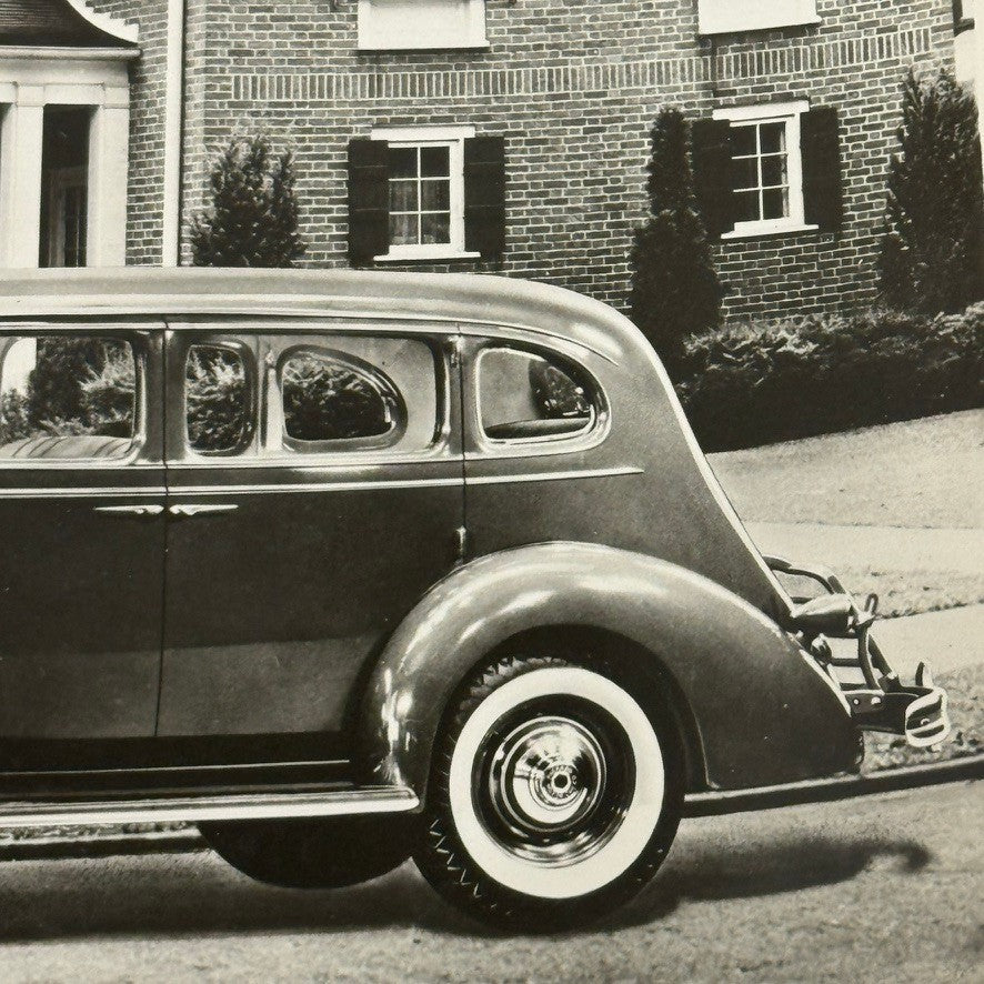 Vintage 1937 Packard Car Automobile Photo Photograph Modern Print
