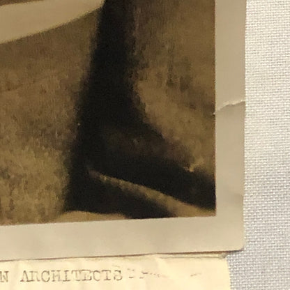 Press Photo Photograph President of American Institute of Architects 1926 News