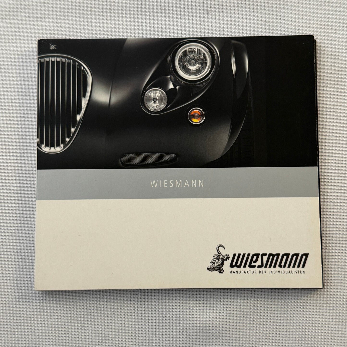 Wiesmann Sports Car Press Kit Photo CD Lot 2x