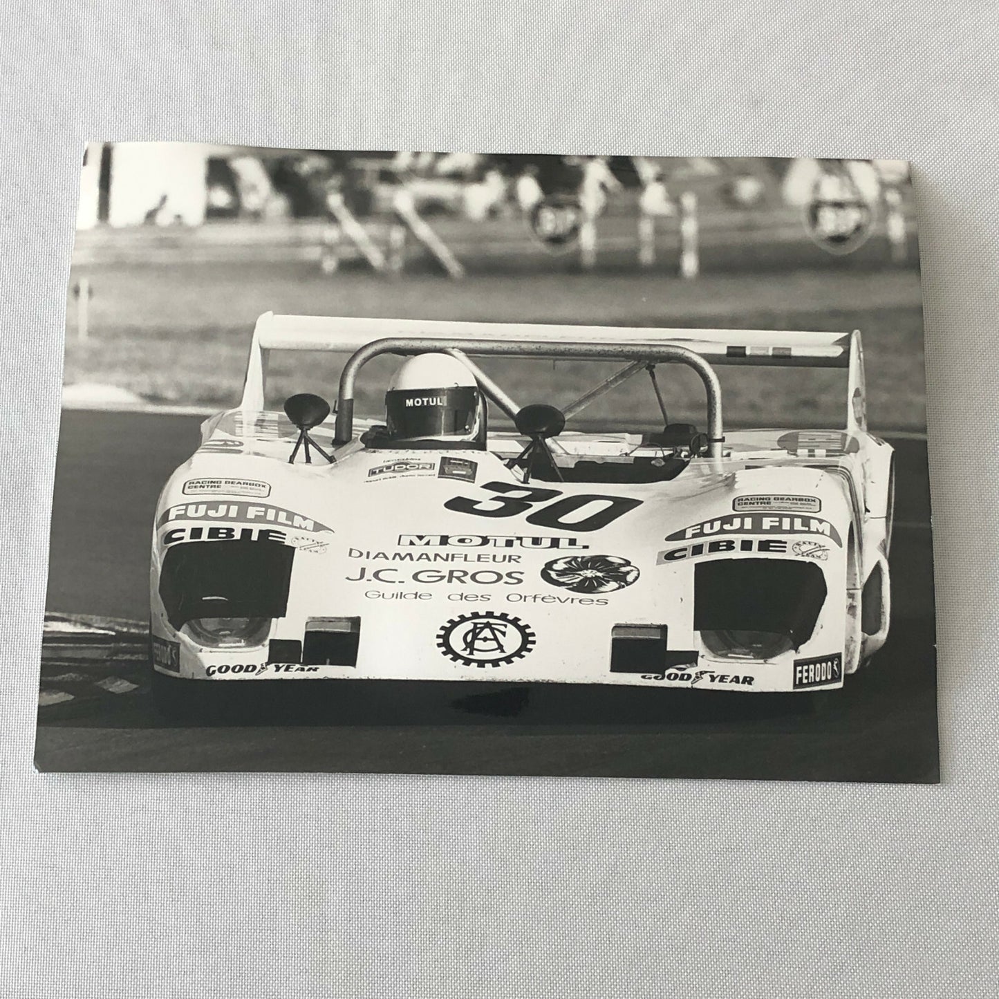 Vintage Racing Photo Photograph 1975 24 Hours of LeMans ? Lola T292 Car #30 