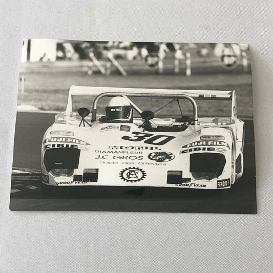 Vintage Racing Photo Photograph 1975 24 Hours of LeMans ? Lola T292 Car #30 
