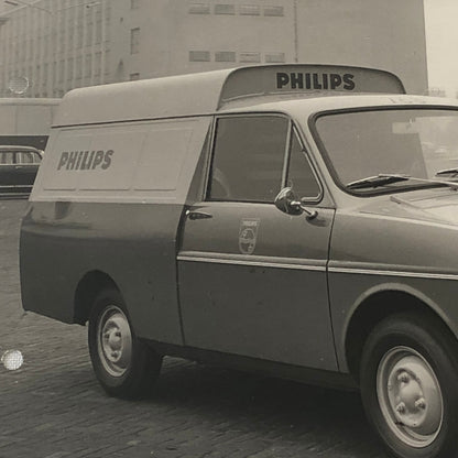 Vintage DAF Car Van Photo Photograph Print VW Volkswagen Beetle