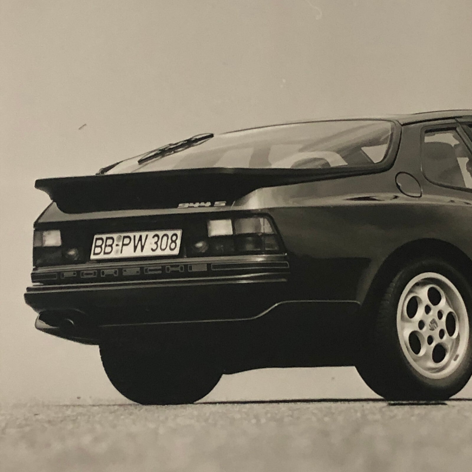 Vintage Porsche 944S Photo Photograph Print Lot of 2 Porsche 944 S