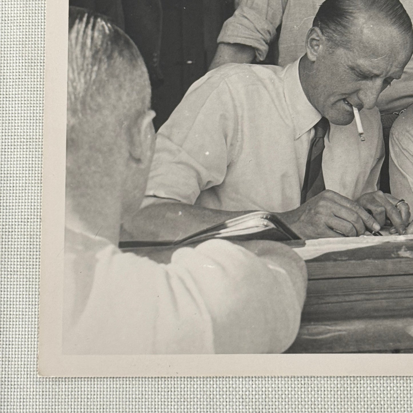 Vintage Racing Photo Photograph Print Christopher Fritz Bern 1949 Alfa Romeo ?