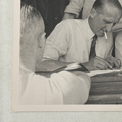 Vintage Racing Photo Photograph Print Christopher Fritz Bern 1949 Alfa Romeo ?