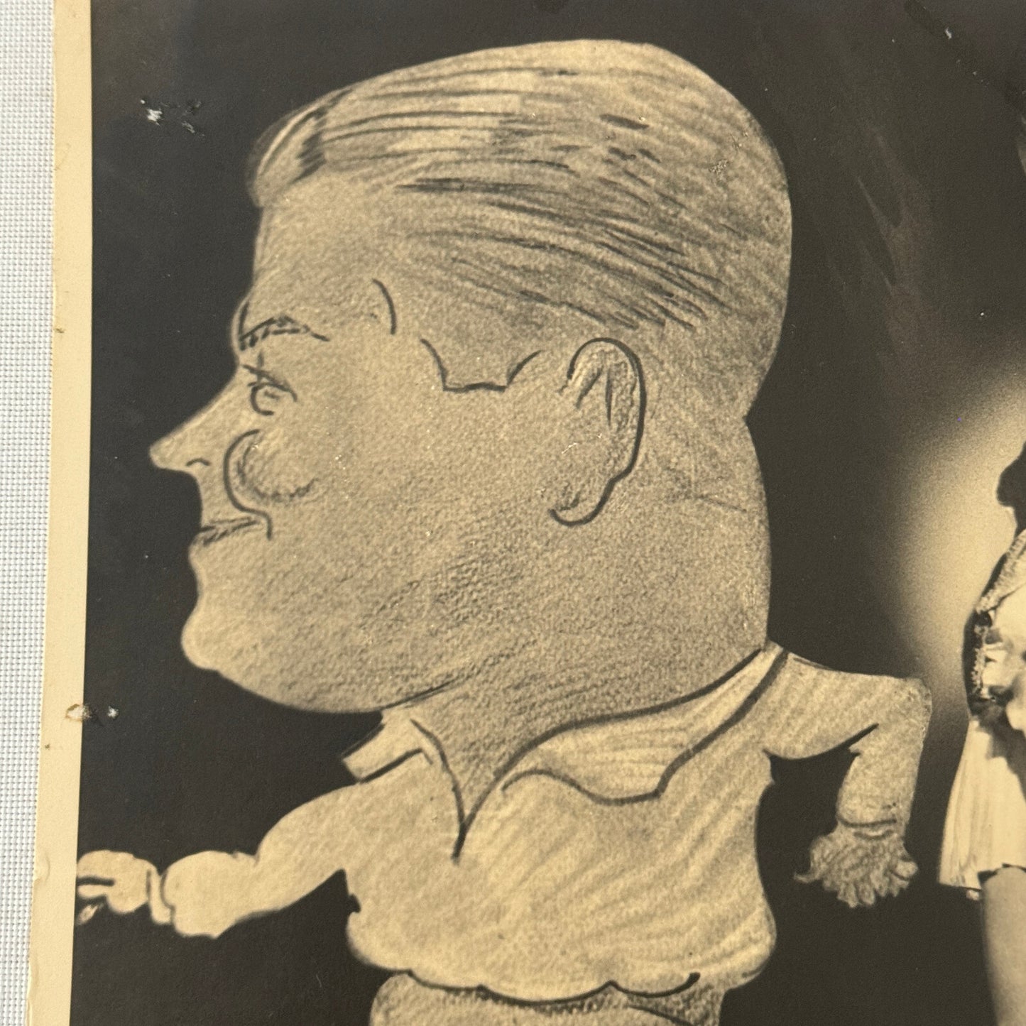 Vintage Circus Rollerskating Roller Skate Act Photo Photograph Chick Finks