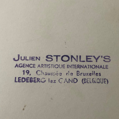 Circus Performers with Bicycle Photo Photograph Vintage 2 Heinkes