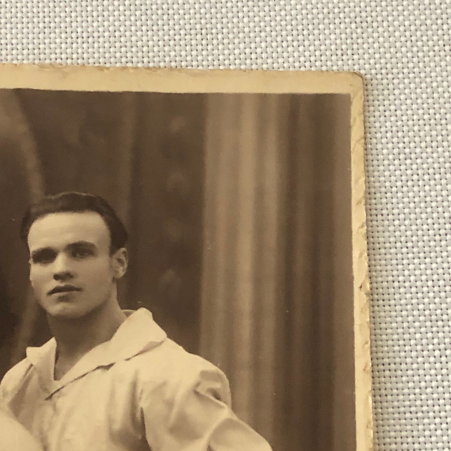 Circus Balancing Act Equilibrist Performer Photo Photograph Vintage