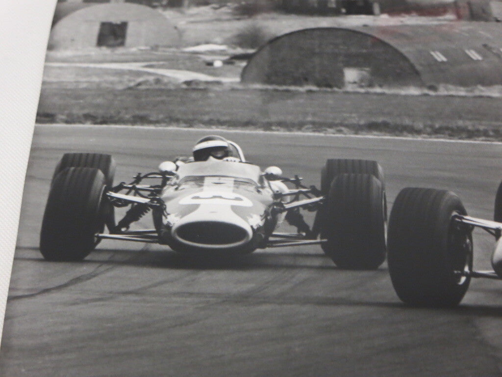 Vintage 1968 Car Racing Photo Photograph - Formula 2 ? Lotus Matra 