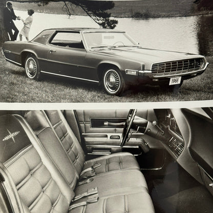 1968 Ford Thunderbird Factory Press Photo Photograph Print